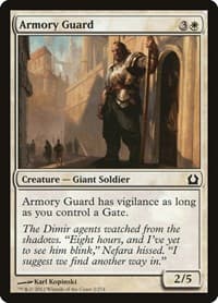 Armory Guard - Return to Ravnica - Magic: The Gathering card