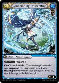 Condemning Evisceration - Phantom Monarchs - Grand Archive TCG card