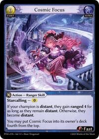Cosmic Focus - Phantom Monarchs - Grand Archive TCG card