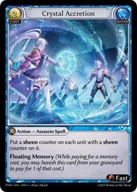 Crystal Accretion - Phantom Monarchs - Grand Archive TCG card