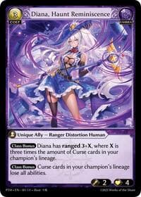 Diana, Haunt Reminiscence - Phantom Monarchs - Grand Archive TCG card