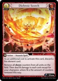Dichroic Scorch - Phantom Monarchs - Grand Archive TCG card
