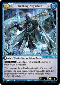 Drifting Abysshell - Phantom Monarchs - Grand Archive TCG card