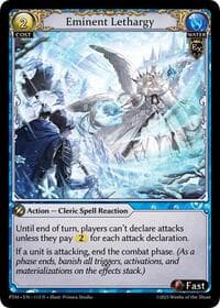 Eminent Lethargy - Phantom Monarchs - Grand Archive TCG card