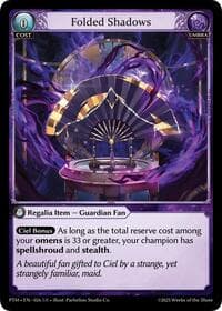 Folded Shadows - Phantom Monarchs - Grand Archive TCG card