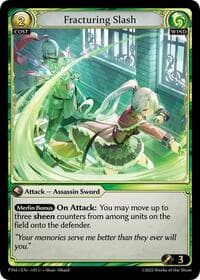 Fracturing Slash - Phantom Monarchs - Grand Archive TCG card