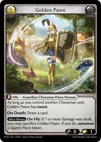 Golden Pawn - Phantom Monarchs - Grand Archive TCG card