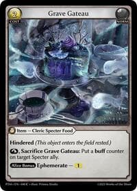 Grave Gateau - Phantom Monarchs - Grand Archive TCG card