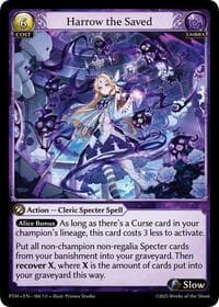 Harrow the Saved - Phantom Monarchs - Grand Archive TCG card