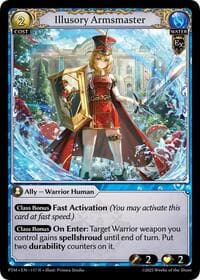 Illusory Armsmaster - Phantom Monarchs - Grand Archive TCG card