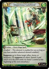 Imperious Galebind - Phantom Monarchs - Grand Archive TCG card