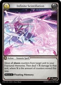 Infinite Scintillation - Phantom Monarchs - Grand Archive TCG card
