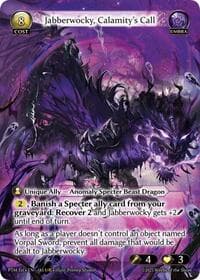 Jabberwocky, Calamity's Call - Phantom Monarchs - Grand Archive TCG card