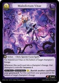 Maledictum Vitae - Phantom Monarchs - Grand Archive TCG card