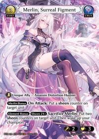 Merlin, Surreal Figment - Phantom Monarchs - Grand Archive TCG card