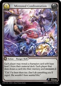 Mirrored Confrontation - Phantom Monarchs - Grand Archive TCG card