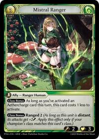 Mistral Ranger - Phantom Monarchs - Grand Archive TCG card