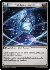 Nullifying Lantern - Phantom Monarchs - Grand Archive TCG card
