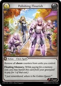 Polishing Flourish - Phantom Monarchs - Grand Archive TCG card