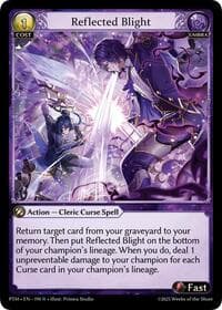 Reflected Blight - Phantom Monarchs - Grand Archive TCG card