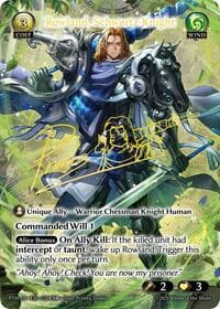 Rowland, Schwartz Knight (CSR) - Phantom Monarchs - Grand Archive TCG card