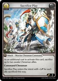 Sacrifice Play - Phantom Monarchs - Grand Archive TCG card