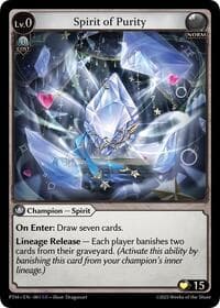 Spirit of Purity - Phantom Monarchs - Grand Archive TCG card