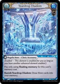 Teardrop Diadem - Phantom Monarchs - Grand Archive TCG card