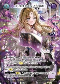 Ticket to the Afterlife - Phantom Monarchs - Grand Archive TCG card