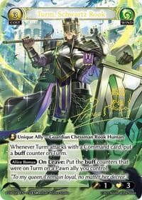 Turm, Schwartz Rook (CSR) - Phantom Monarchs - Grand Archive TCG card