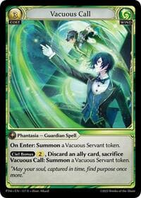 Vacuous Call - Phantom Monarchs - Grand Archive TCG card