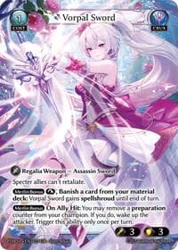 Vorpal Sword - Phantom Monarchs - Grand Archive TCG card