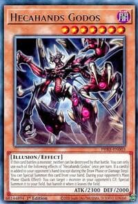 Hecahands Godos - Phantom Revenge - YuGiOh card