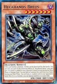 Hecahands Breus - Phantom Revenge - YuGiOh card