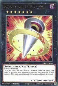 Number 11: Big Eye - Phantom Revenge - YuGiOh card