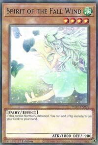 Spirit of the Fall Wind - Phantom Revenge - YuGiOh card