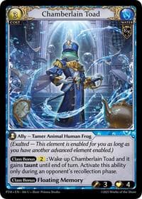 Chamberlain Toad (Curio Foil) - Phantom Monarchs - Grand Archive TCG card