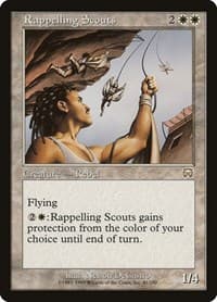 Rappelling Scouts - Mercadian Masques - Magic: The Gathering card