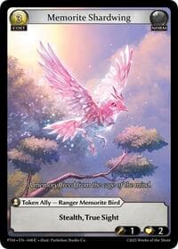 Memorite Shardwing (Curio Foil) - Phantom Monarchs - Grand Archive TCG card
