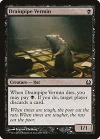 Drainpipe Vermin - Return to Ravnica - Magic: The Gathering card