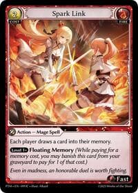 Spark Link (Curio Foil) - Phantom Monarchs - Grand Archive TCG card