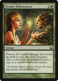 Druid's Deliverance - Return to Ravnica - Magic: The Gathering card