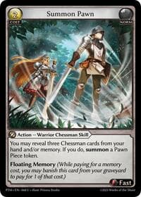 Summon Pawn (Curio Foil) - Phantom Monarchs - Grand Archive TCG card