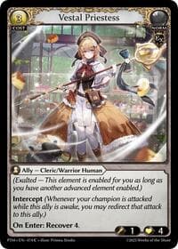 Vestal Priestess (Curio Foil) - Phantom Monarchs - Grand Archive TCG card