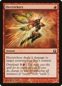 Electrickery - Return to Ravnica - Magic: The Gathering card