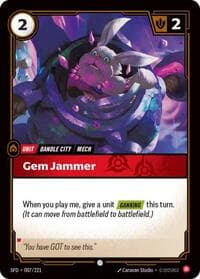 Gem Jammer - Spiritforged - Riftbound: League of Legends Trading Card Game card