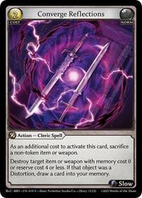 Converge Reflections - Merlin Re: Collection, Brilliant Vestige - Grand Archive TCG card