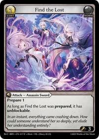 Find the Lost - Merlin Re: Collection, Brilliant Vestige - Grand Archive TCG card