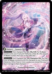 Fractured Memories - Merlin Re: Collection, Brilliant Vestige - Grand Archive TCG card