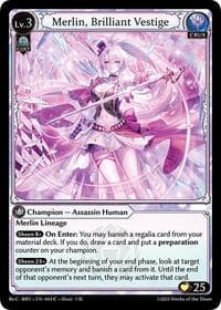 Merlin, Brilliant Vestige - Merlin Re: Collection, Brilliant Vestige - Grand Archive TCG card